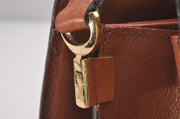 Authentic Louis Vuitton Monogram Courcelles Shoulder Cross Bag M51375 LV 2081I