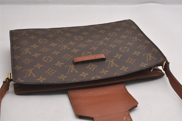 Authentic Louis Vuitton Monogram Courcelles Shoulder Cross Bag M51375 LV 2081I