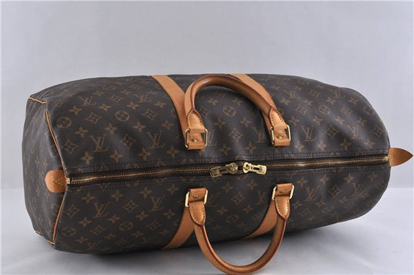 Authentic LOUIS VUITTON Monogram Keepall 50 Boston Bag M41426 LV 2082C