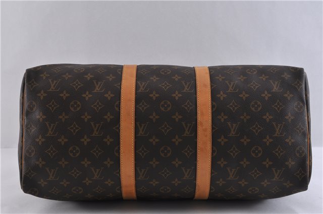 Authentic LOUIS VUITTON Monogram Keepall 50 Boston Bag M41426 LV 2082C