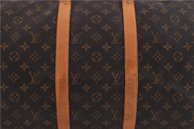 Authentic LOUIS VUITTON Monogram Keepall 50 Boston Bag M41426 LV 2082C