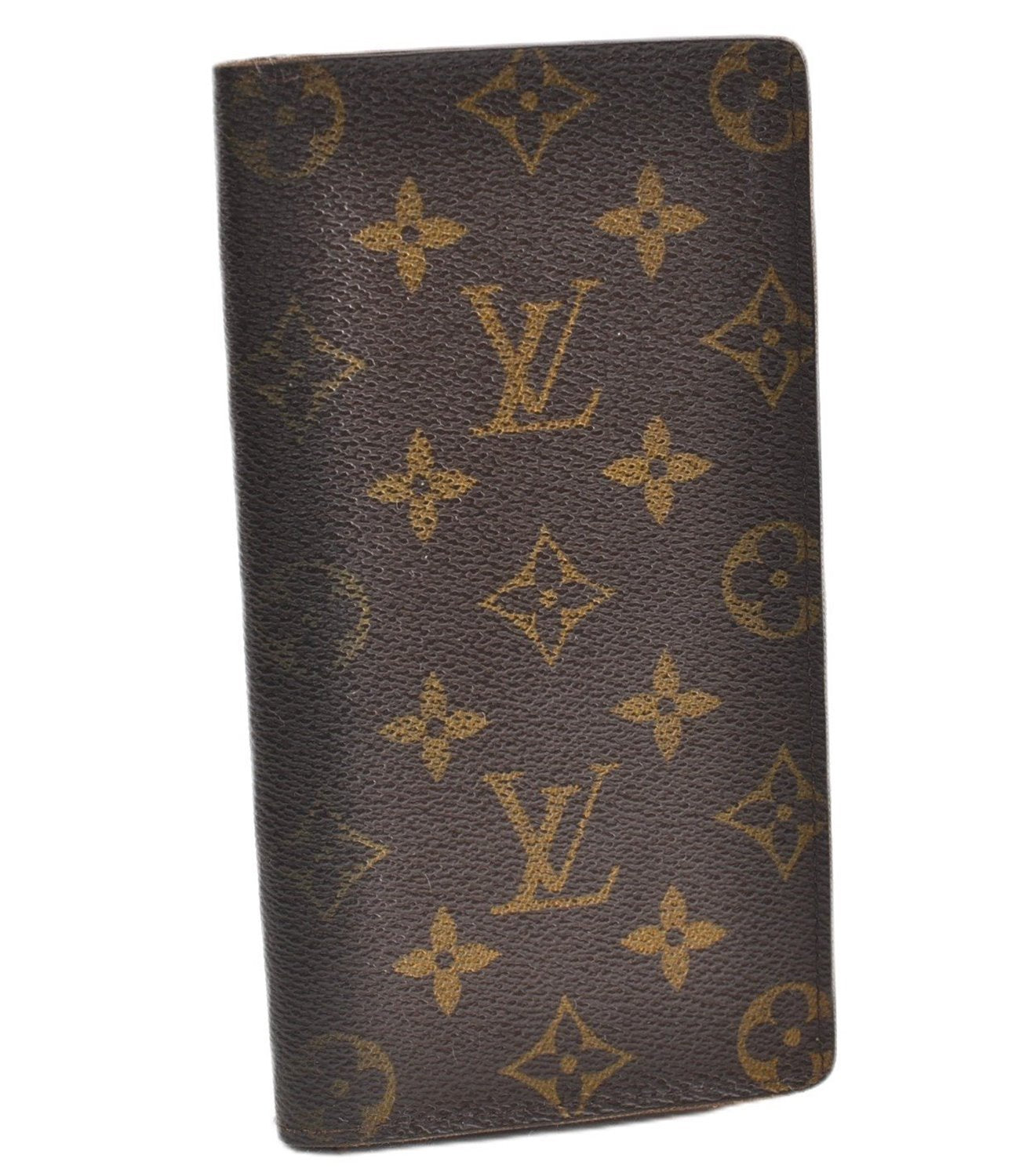 Authentic Louis Vuitton Monogram Porte Cartes Credit Yen Wallet M60825 LV 2082G