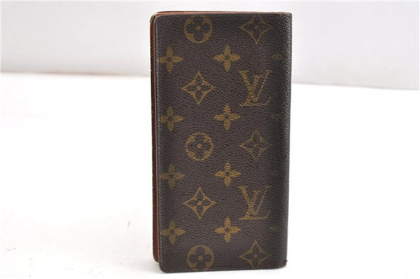 Authentic Louis Vuitton Monogram Porte Cartes Credit Yen Wallet M60825 LV 2082G