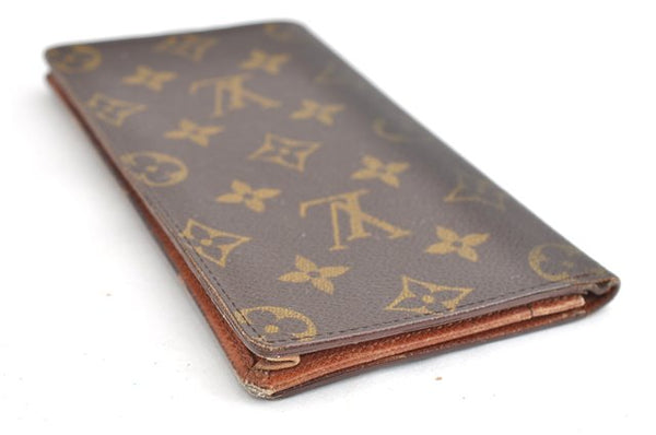 Authentic Louis Vuitton Monogram Porte Cartes Credit Yen Wallet M60825 LV 2082G