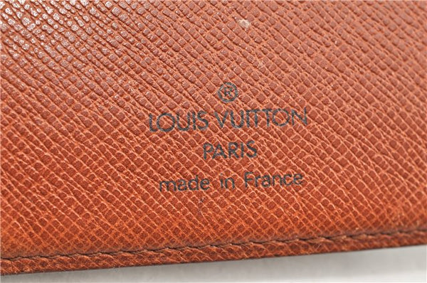 Authentic Louis Vuitton Monogram Porte Cartes Credit Yen Wallet M60825 LV 2082G