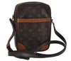 Authentic Louis Vuitton Monogram Danube Shoulder Cross Body Bag M45266 LV 2082I
