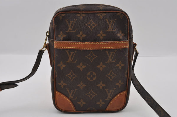 Authentic Louis Vuitton Monogram Danube Shoulder Cross Body Bag M45266 LV 2082I
