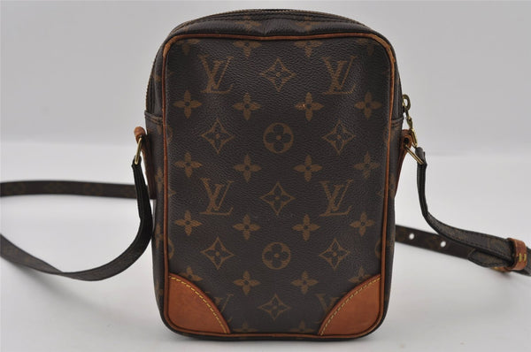 Authentic Louis Vuitton Monogram Danube Shoulder Cross Body Bag M45266 LV 2082I