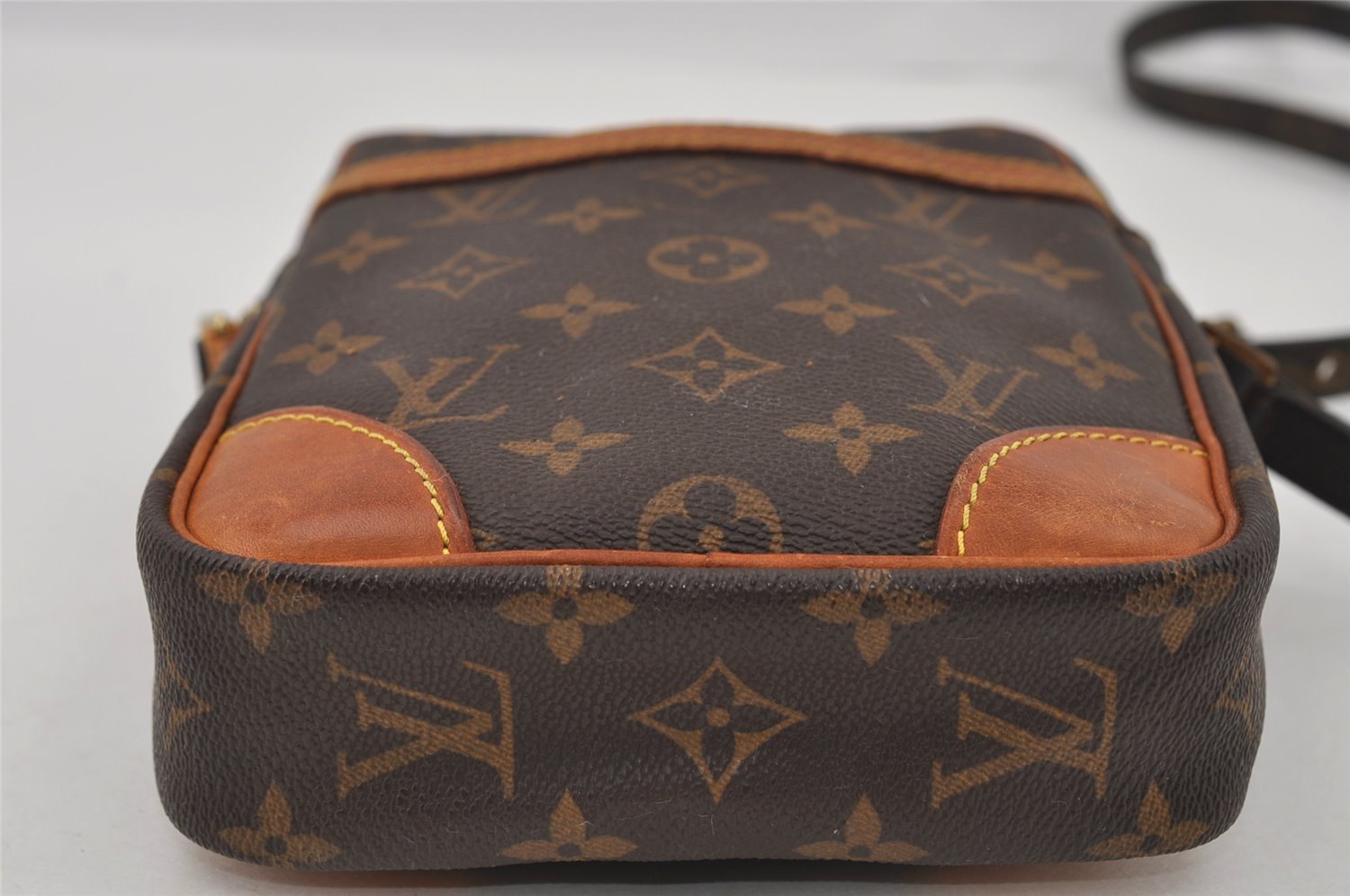 Authentic Louis Vuitton Monogram Danube Shoulder Cross Body Bag M45266 LV 2082I