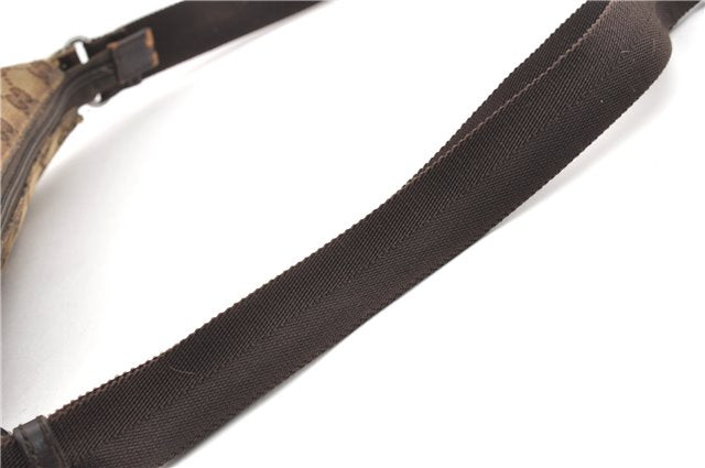 Authentic GUCCI Shoulder Cross Body Bag GG Canvas Leather 145857 Brown 2083G