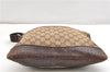 Authentic GUCCI Shoulder Cross Body Bag GG Canvas Leather 145857 Brown 2083G