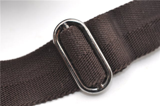 Authentic GUCCI Shoulder Cross Body Bag GG Canvas Leather 145857 Brown 2083G