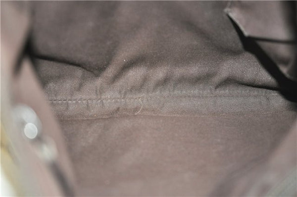 Authentic GUCCI Shoulder Cross Body Bag GG Canvas Leather 145857 Brown 2083G