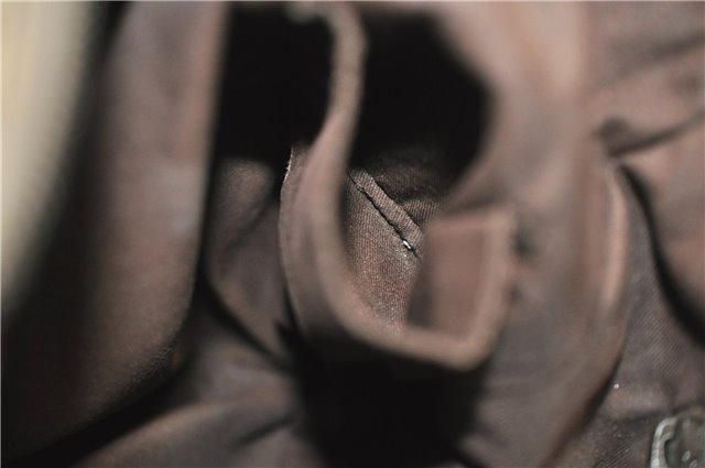 Authentic GUCCI Shoulder Cross Body Bag GG Canvas Leather 145857 Brown 2083G