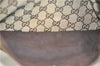 Authentic GUCCI Shoulder Cross Body Bag GG Canvas Leather 145857 Brown 2083G