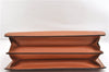 Authentic Louis Vuitton Epi Serviette Fermoir Briefcase Brown M54358 Junk 2084G