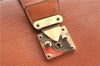 Authentic Louis Vuitton Epi Serviette Fermoir Briefcase Brown M54358 Junk 2084G