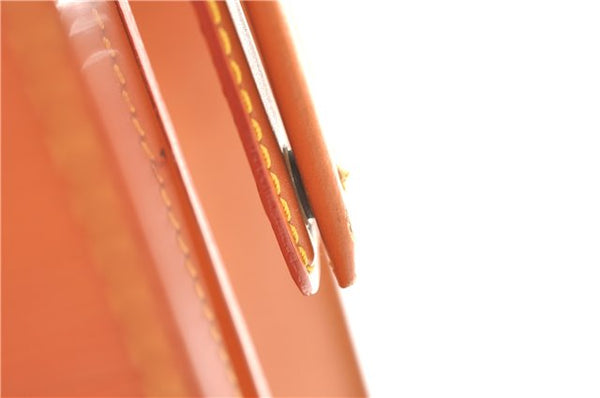 Authentic Louis Vuitton Epi Serviette Fermoir Briefcase Brown M54358 Junk 2084G