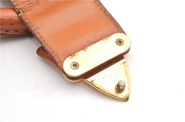 Authentic Louis Vuitton Epi Serviette Fermoir Briefcase Brown M54358 Junk 2084G