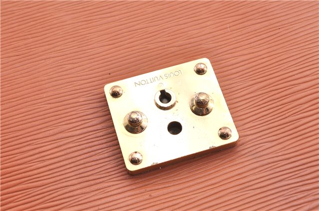 Authentic Louis Vuitton Epi Serviette Fermoir Briefcase Brown M54358 Junk 2084G