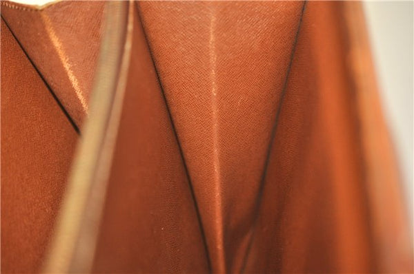 Authentic Louis Vuitton Epi Serviette Fermoir Briefcase Brown M54358 Junk 2084G