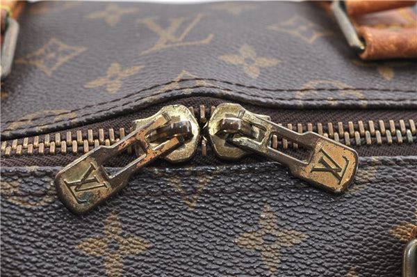 Authentic Louis Vuitton Monogram Keepall Bandouliere 55 M41414 Boston Bag 2085G