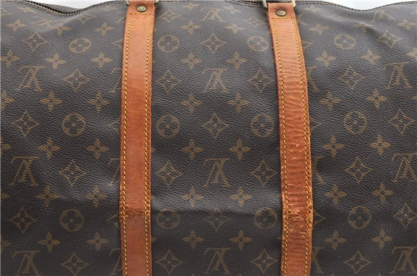 Authentic Louis Vuitton Monogram Keepall Bandouliere 55 M41414 Boston Bag 2085G