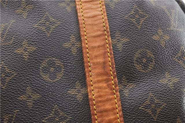 Authentic Louis Vuitton Monogram Keepall Bandouliere 55 M41414 Boston Bag 2085G
