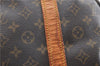 Authentic Louis Vuitton Monogram Keepall Bandouliere 55 M41414 Boston Bag 2085G