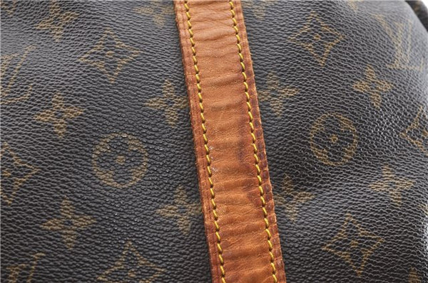 Authentic Louis Vuitton Monogram Keepall Bandouliere 55 M41414 Boston Bag 2085G