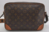 Authentic Louis Vuitton Monogram Nile Shoulder Cross Body Bag M45244 LV 2085I
