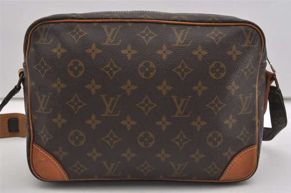 Authentic Louis Vuitton Monogram Nile Shoulder Cross Body Bag M45244 LV 2085I