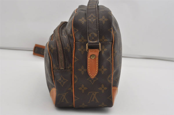 Authentic Louis Vuitton Monogram Nile Shoulder Cross Body Bag M45244 LV 2085I