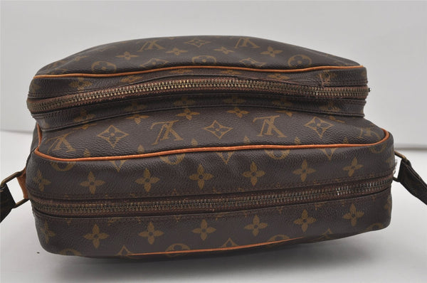 Authentic Louis Vuitton Monogram Nile Shoulder Cross Body Bag M45244 LV 2085I