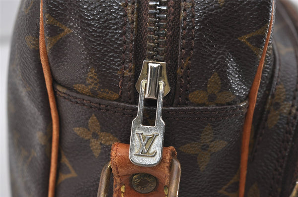 Authentic Louis Vuitton Monogram Nile Shoulder Cross Body Bag M45244 LV 2085I