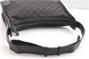 Authentic GUCCI Vintage Shoulder Hand Bag GG Canvas Leather 0014205 Black 2086G
