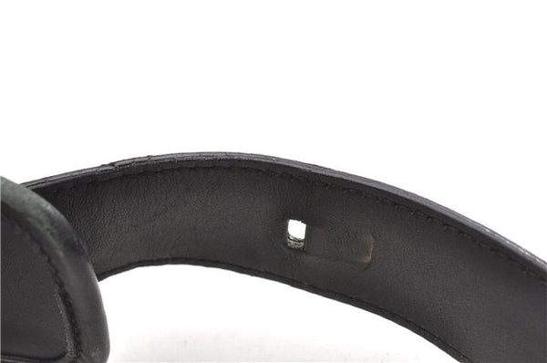 Authentic GUCCI Vintage Shoulder Hand Bag GG Canvas Leather 0014205 Black 2086G