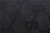 Authentic GUCCI Vintage Shoulder Hand Bag GG Canvas Leather 0014205 Black 2086G