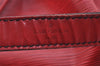 Authentic Louis Vuitton Epi Petit Noe Shoulder Drawstring Bag M44107 Red 2086I