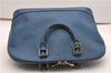 Authentic Louis Vuitton Epi Alma PM Hand Bag Blue M52145 LV 2087G