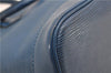 Authentic Louis Vuitton Epi Alma PM Hand Bag Blue M52145 LV 2087G