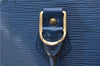 Authentic Louis Vuitton Epi Alma PM Hand Bag Blue M52145 LV 2087G