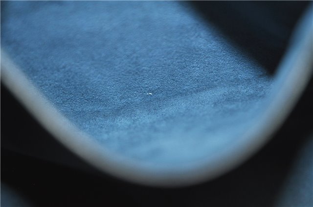 Authentic Louis Vuitton Epi Alma PM Hand Bag Blue M52145 LV 2087G