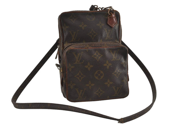 Authentic Louis Vuitton Monogram Amazone Shoulder Cross Bag Old Model Junk 2087I