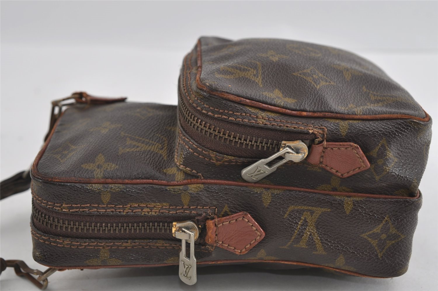 Authentic Louis Vuitton Monogram Amazone Shoulder Cross Bag Old Model Junk 2087I