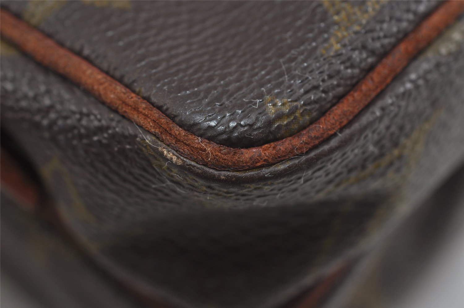 Authentic Louis Vuitton Monogram Amazone Shoulder Cross Bag Old Model Junk 2087I