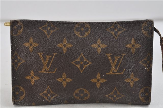 Authentic LOUIS VUITTON Monogram Pouch Purse For Bucket PM LV 2088C