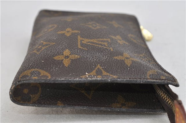 Authentic LOUIS VUITTON Monogram Pouch Purse For Bucket PM LV 2088C