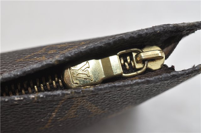 Authentic LOUIS VUITTON Monogram Pouch Purse For Bucket PM LV 2088C