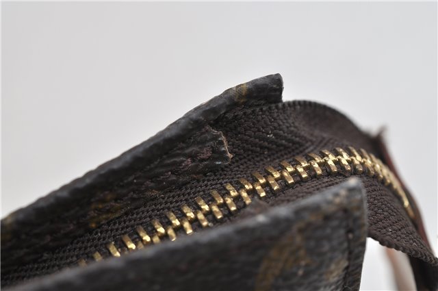 Authentic LOUIS VUITTON Monogram Pouch Purse For Bucket PM LV 2088C